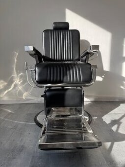 🪑 Na predaj: NOVÉ barberské kreslo GABBIANO ROYAL BLACK