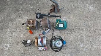 Elektromotory ventilatory Elektricky navijak oranie Stiepack