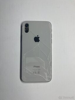 iPhone X, 258gb biely