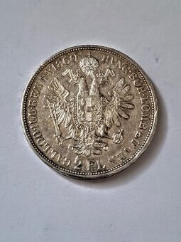 MINCE FJ.I 2ZLATNIK 1860V RR-VZACNY ROČNIK