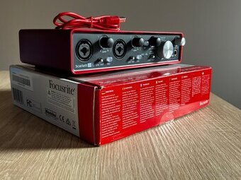 Predám zvukovú kartu Focusrite Scarlett 2i4 - 2. generácie