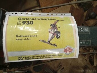 Malotraktor Forstricht motor Simson
