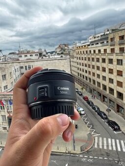 Predám objektív Canon EF 50mm f/1.8 STM