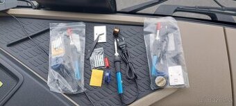 Mikrospájka 230V/60W, s výmennými hrotmi + cín + držiak.