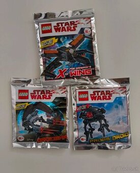 Set 3 Lego Star Wars Polybagov