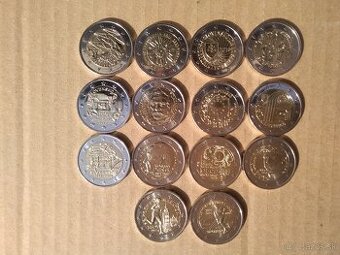 2euro sada nové nedotknuté mince vyrocne - 1