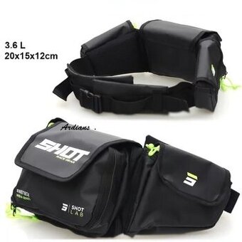 taška okolo pásu, nastaviteľná, nepremokavá shot