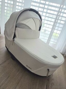 Cybex Priam 4 Lux Carry Cot - off white