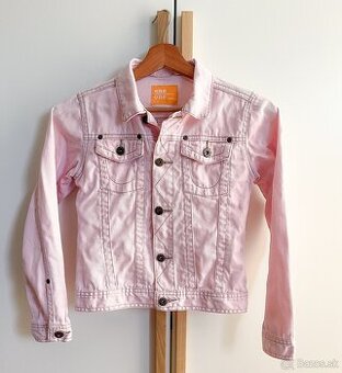 Riflová denimová bunda ONE by ONE