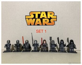 Rôzne figúrky Star Wars 2 (8ks) - typ lego - nové