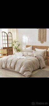 Úplne nová posteľná súprava – nepoužitá, kompletný set (Quee