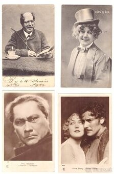 Staré pohľadnice portréty