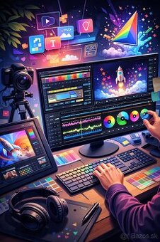 Video editor / Grafik (Homeoffice, dlhodobá spolupráca)