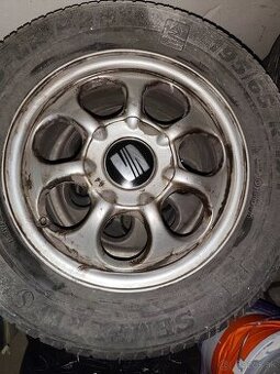 Hliníkové disky 15" 5x100 – Škoda Octavia 1, Seat, VW, Audi