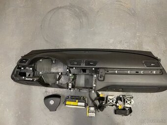 vw passat b6 palubovka airbagy pasy