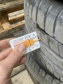 Letné pneu 205/45 R17 Michelin 2018 5-6 mm