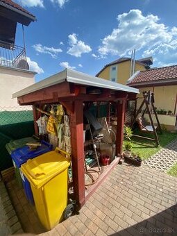 REZERVOVANÉ Predám drevený prístrešok