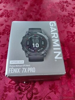 Garmin Fenix 7x pro saphire solar