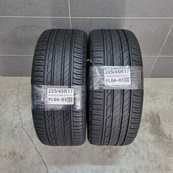 Letné pneumatiky 225/45 R17 BRIDGESTONE DOT3418
