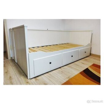 Predám posteľ série HEMNES s úložným dielom na matrac