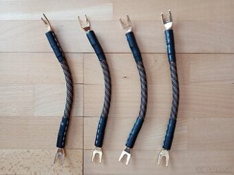 Wireworld Eclipse Bi-Wire Jumpers.