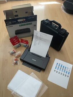 Prenosná tlačiareň CANON PIXMA iP110 WiFi + batéria - 1