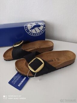 Dámske kožené šľapky Birkenstock Madrid