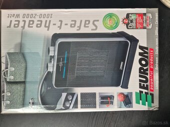 Kúpeľňový elektrický ohrievač nový model