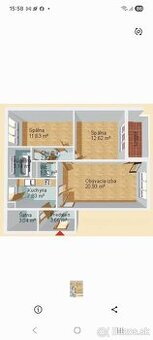 3 izbový byt v slepej ulici s bezproblémovým parkovaním