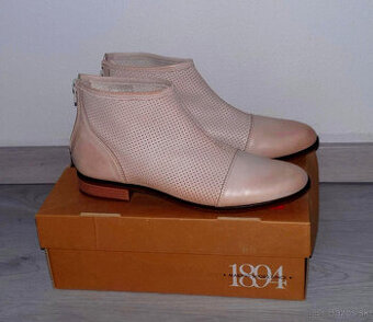 Prechodné kožené topánky BAŤA v.40