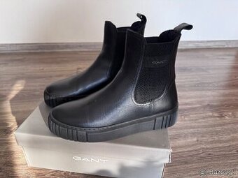 Gant dámské kožené chelsea topánky Snowmont - veľkosť 40