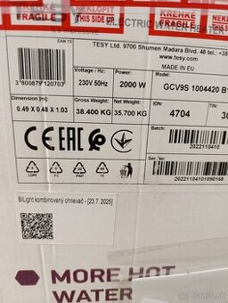 Elektrický kombinovaný bojler