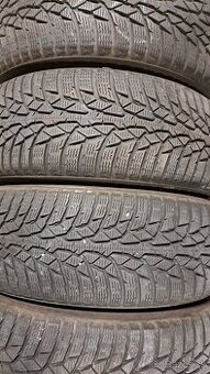 Predám 4ks jazdené zimné 215/60r16-99H Nokian