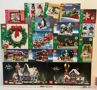 Vianočné Lego - nové, nerozbalené