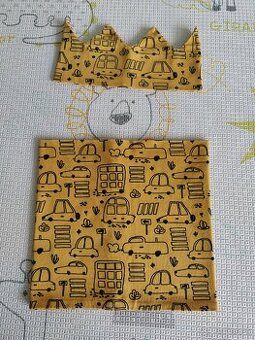 Korunková čelenka s nákrčníkom