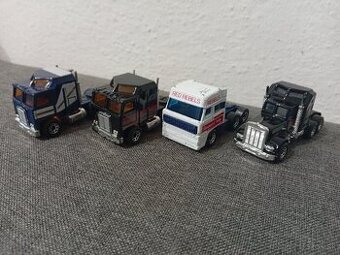4x Matchbox Ťahač, Kenworth, DAF