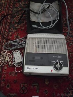 National kazetový prehrávač aj nahrávač retro made in Japan