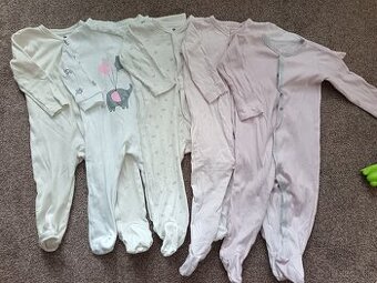 Pyžamo 5x, č 80, 9-12 mesiacov