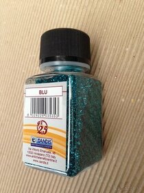 Nové trblietky CANDIS Glitter Blu 25 gramov