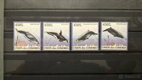 Poštové známky č.188 - Komorské ostrovy - ryby