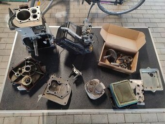 Rozpredám motor Briggs and Stratton 5 HP na náhradné diely.
