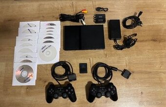 SONY  Playstation 2 Slim čipové modbo 5 (27x hry)