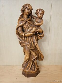 Drevená soška cena 70€/výška-41cm/