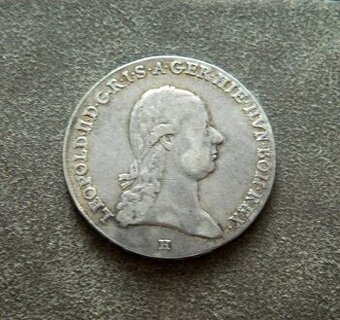Predám 1 toliar 1792 H Leopold II.