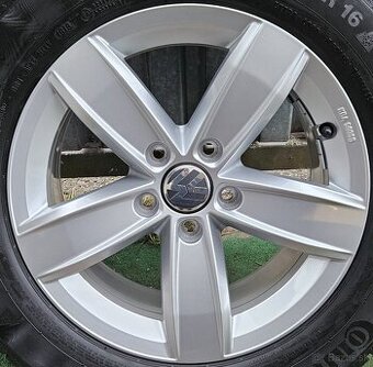 Prakticky nové, originálne disky VW - 5x112 r16