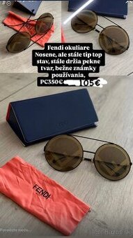 Slnecne okuliare FENDI