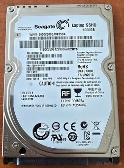 Predám 2.5" SSHD disk Seagate 1TB (ST1000LM014)