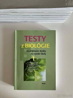 Testy z biológie na prijímacie skúšky na vysoké školy 1, 2