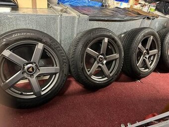 Disky DOTZ CP5 5x112 + pneumatiky - zimná sada
