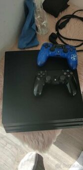 PS4 Pro 1TB + 2x ovládač originál